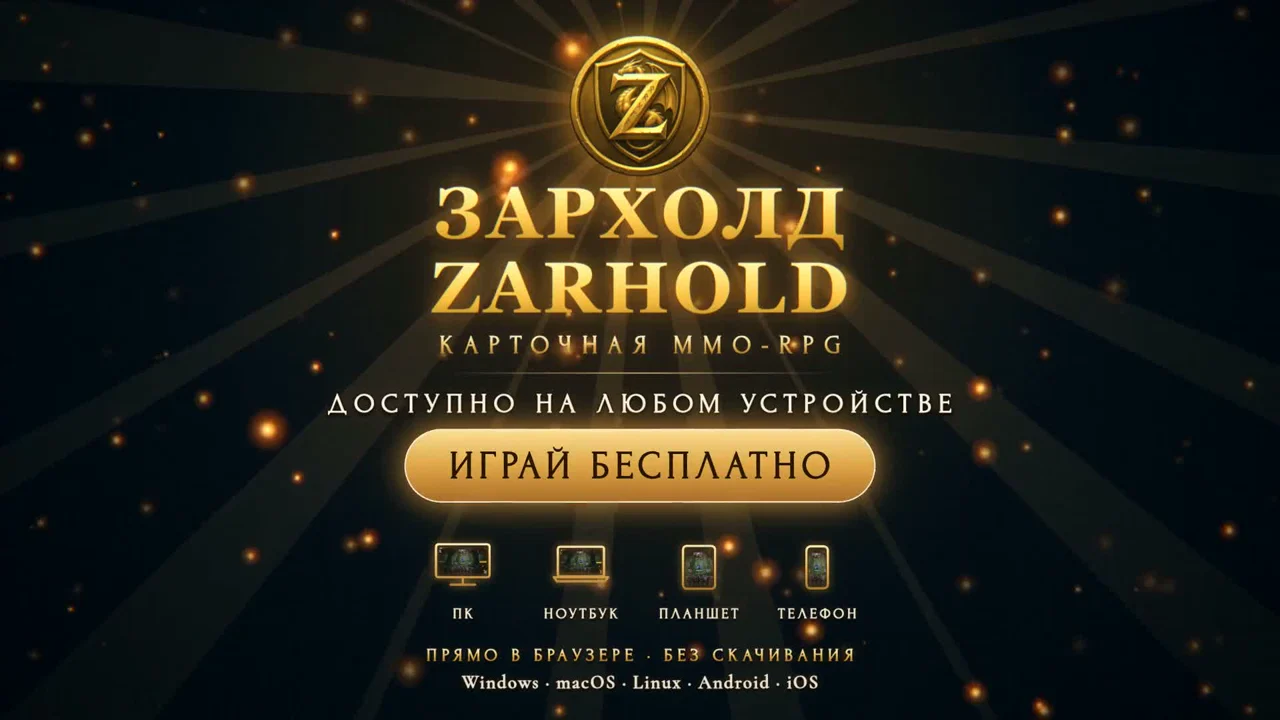 Вышел трейлер Зархолда